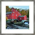 The Mill In Clinton Framed Print