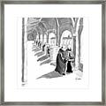 The Monks Are Pretty Cheap Framed Print