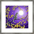 The Moon Shone Upon Me Framed Print