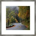 The Mountain Road Framed Print
