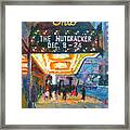 The Nutcracker At The Ohio Theater Framed Print