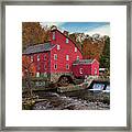 The Old Red Mill Framed Print