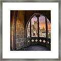 The Olite Castle Seen From The Loggia Framed Print