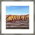 The Painted Hills Panorama Framed Print