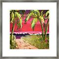 The Path To Paradise Framed Print