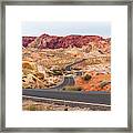 The Perfect Road Framed Print
