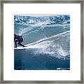 The Perfect Wave Framed Print