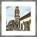 The Plaza Times Building Framed Print