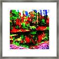 The Pond In Autumn Framed Print