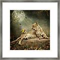 The Queen Of The Savannah Framed Print