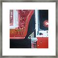 The Red Moon Framed Print