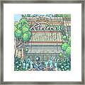 The Riviera Theatre Framed Print