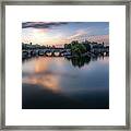 The Seine River Framed Print