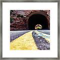 The Short Tunnel Framed Print