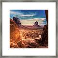 The Silver Valley Framed Print