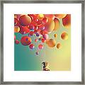 The Sky Traveller Framed Print