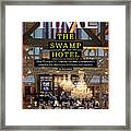 The Swamp Hotel Framed Print
