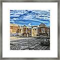 The Synagogue Main Hall In Sardis Framed Print