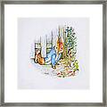 The Tale Of Peter Rabbit Ab15 Framed Print