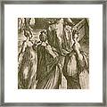The Three Marys At The Tomb Framed Print