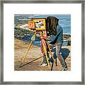 The Tourists Photographer Framed Print