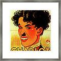 The Tramp ''charlot'' Charlie Chaplin Poster Framed Print