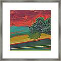 The Valley Tree Framed Print