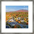 The Village Of East Burke, Vermont Framed Print