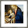 The Virgin And Child, 1480 Framed Print