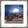 The Wagon Framed Print