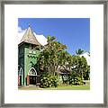 The Waioli Hula Church Framed Print