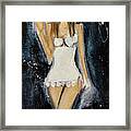 The White Chemise Framed Print