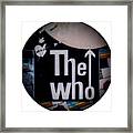 The Who - 1960s Poster - Detail Framed Print