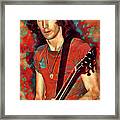 The Who Pete Townsend Art Eminence Front Framed Print