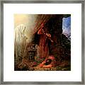 The Witch Of Endor  1860 Framed Print