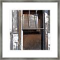There Once Was A Window #3 Framed Print