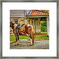 There's My Ride... Framed Print