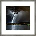 Thor Strike Framed Print