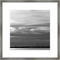 Those Clouds Over The Upper Niagara River Framed Print