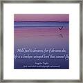 Thoughts Of Dreams Framed Print