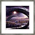 Through The Stargate, 02 Framed Print