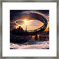 Through The Stargate, 04 Framed Print