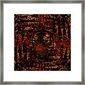 Tiger Stripe Fractals Framed Print