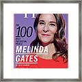 Time 100 - Melinda Gates Framed Print