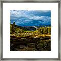 Tin Cup, Colorado Cemetery Framed Print