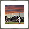 Todd Helton And Buster Posey Framed Print