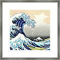 Top Quality Art - The Great Wave Off Kanagawa Framed Print