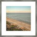 Topsail Beach North Carolina Framed Print