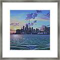 Toronto  At Sunset Framed Print