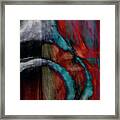 Eye Of The Totem - Abstract 8 Framed Print